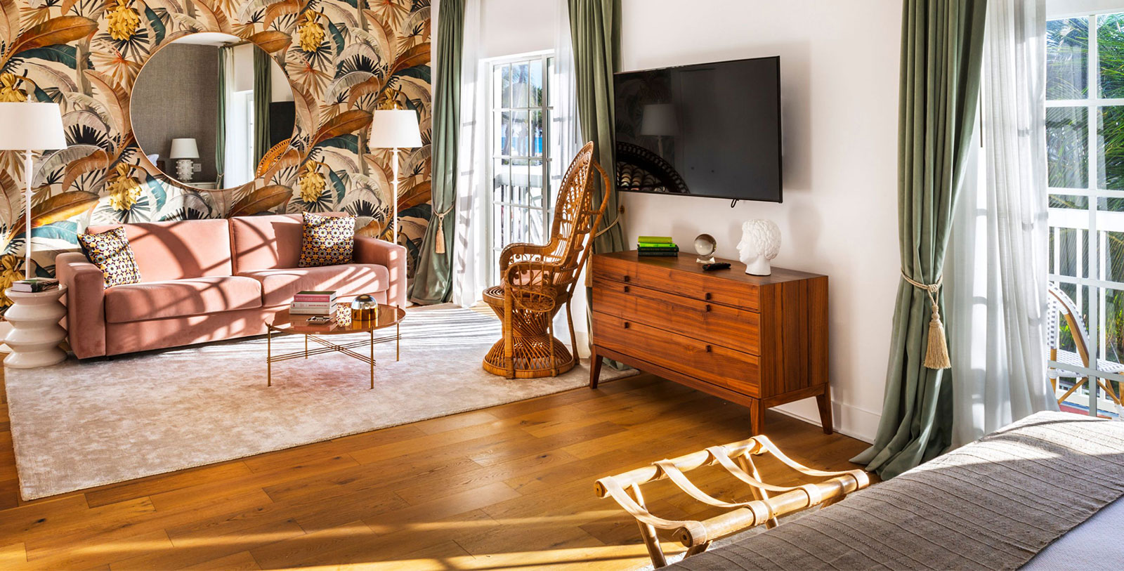 Image of Oceanfront King Suite, The Savoy Hotel and Beach Club, 1935, Member of Historic Hotels of America, Miami Beach, Florida, Accommodations