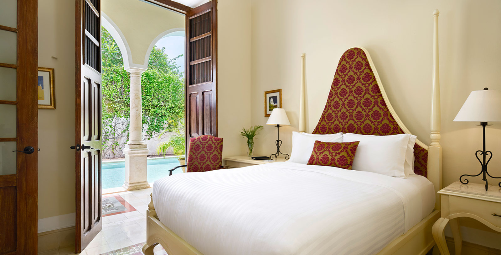 Image of Patio Single, Casa Lecanda, 1900s, Member of Historic Hotels Worldwide, in Merida, Mexico, Accommodations