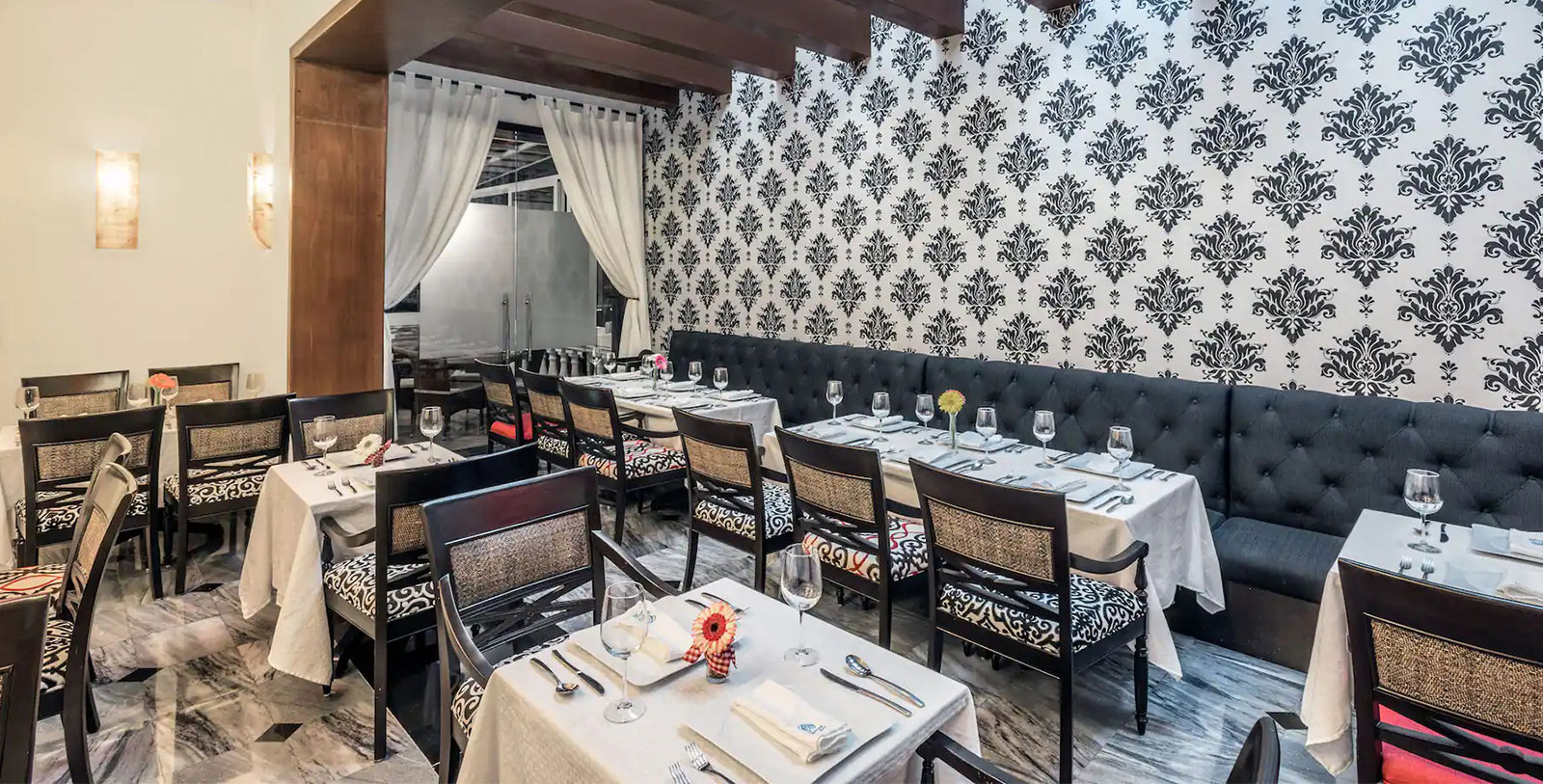 Image of Dining Room at La Casona Colon at Wyndham Merida, 1912, Member of Historic Hotels Worldwide, in Merida, Yucatan, Mexico, Dining