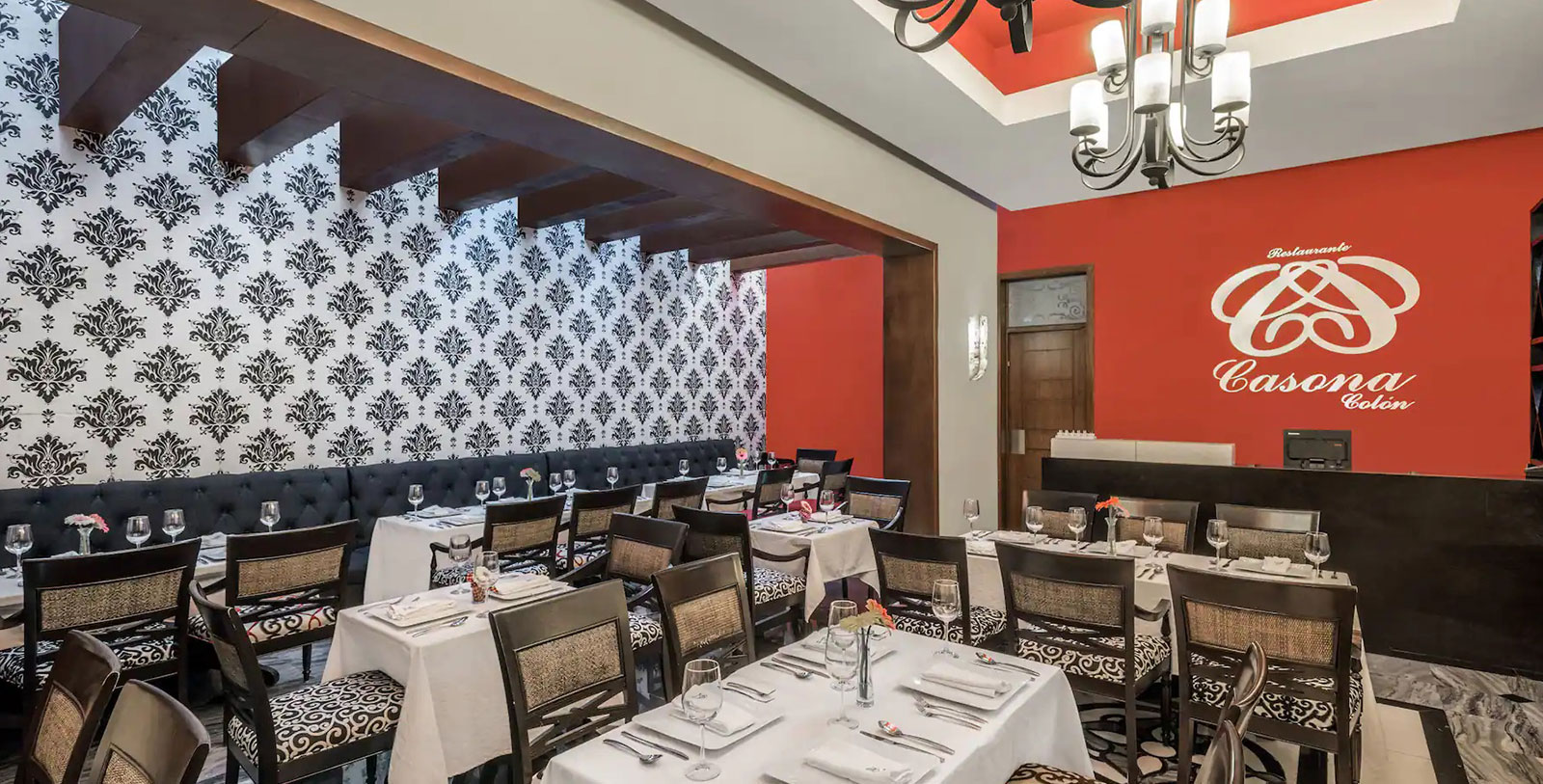 Taste delicious cuisine inspired by Yucatecan and Caribbean culinary traditions at La Casona Colon.