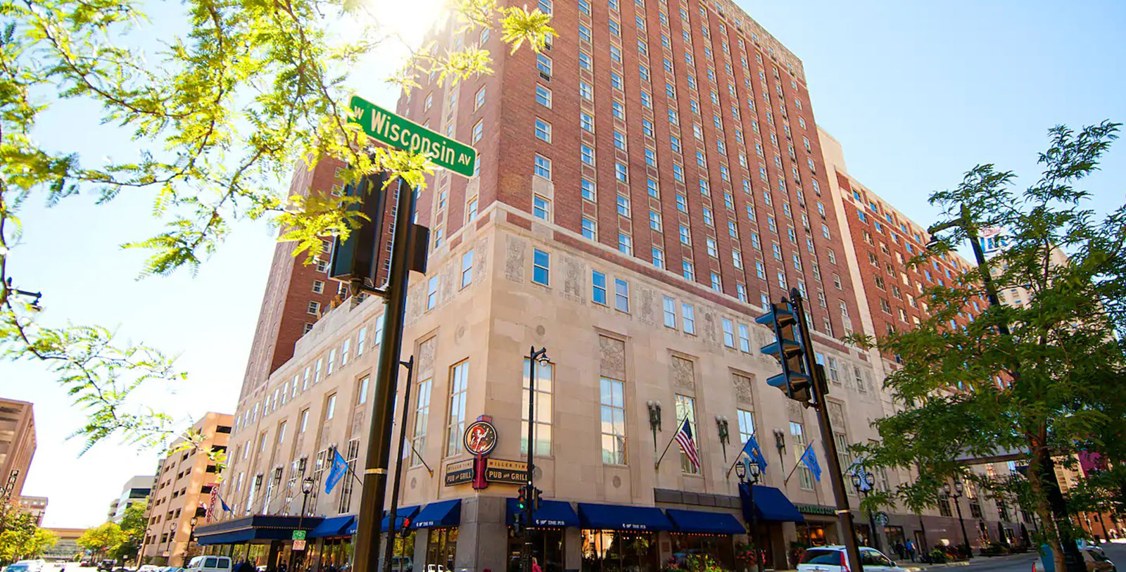 Explore the Milwaukee Public Museum, located just to the west of the hotel.
