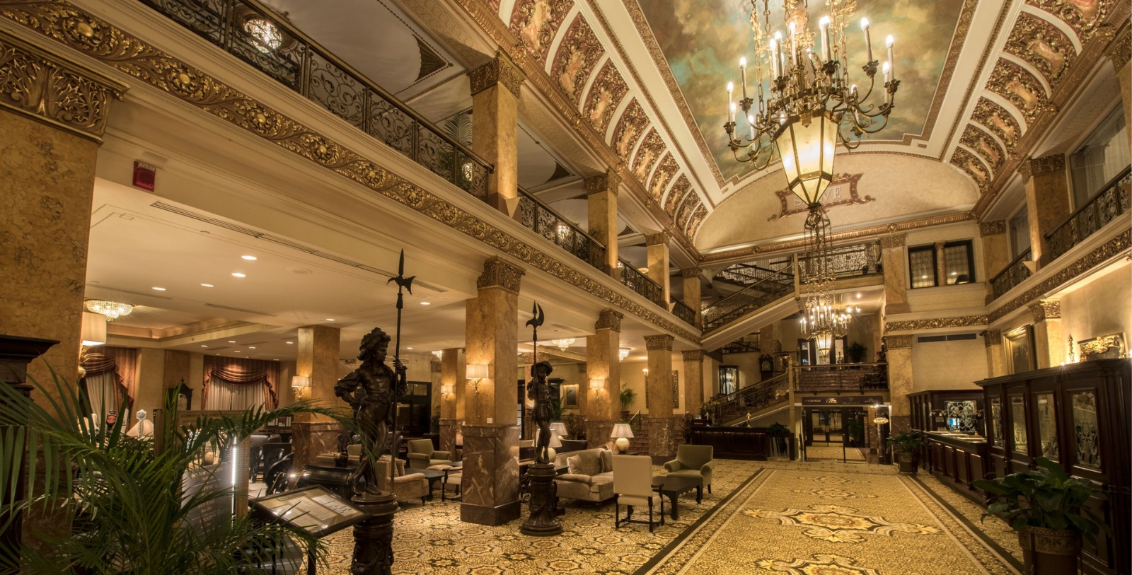 Image of Lobby at The Pfister Hotel, 1893, Member of Historic Hotels of America, in Milwaukee, Wisconsin, Special Occasions
