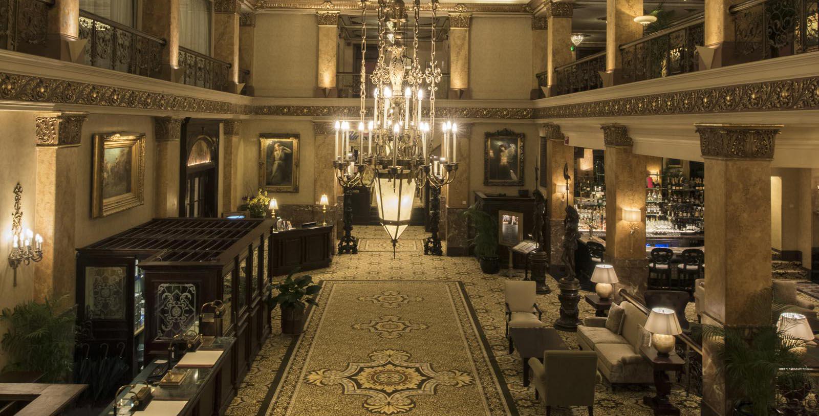 Discover the wonderful Romanesque Revival architecture of The Pfister Hotel.