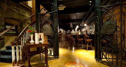 Explore the original features of the 1875 historic hotel.