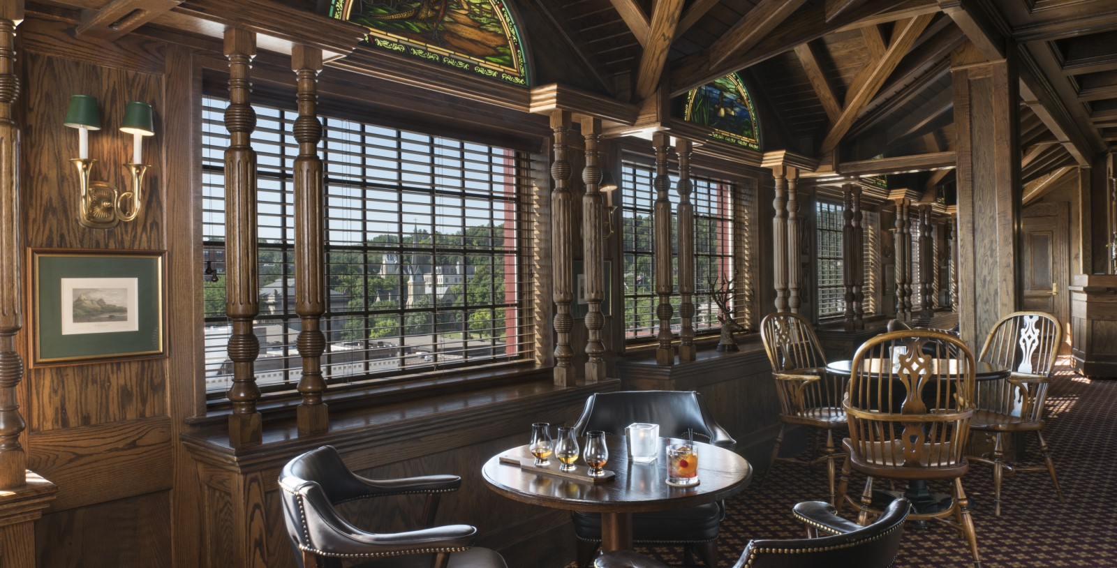 Experience Frontenac State Park nearby.