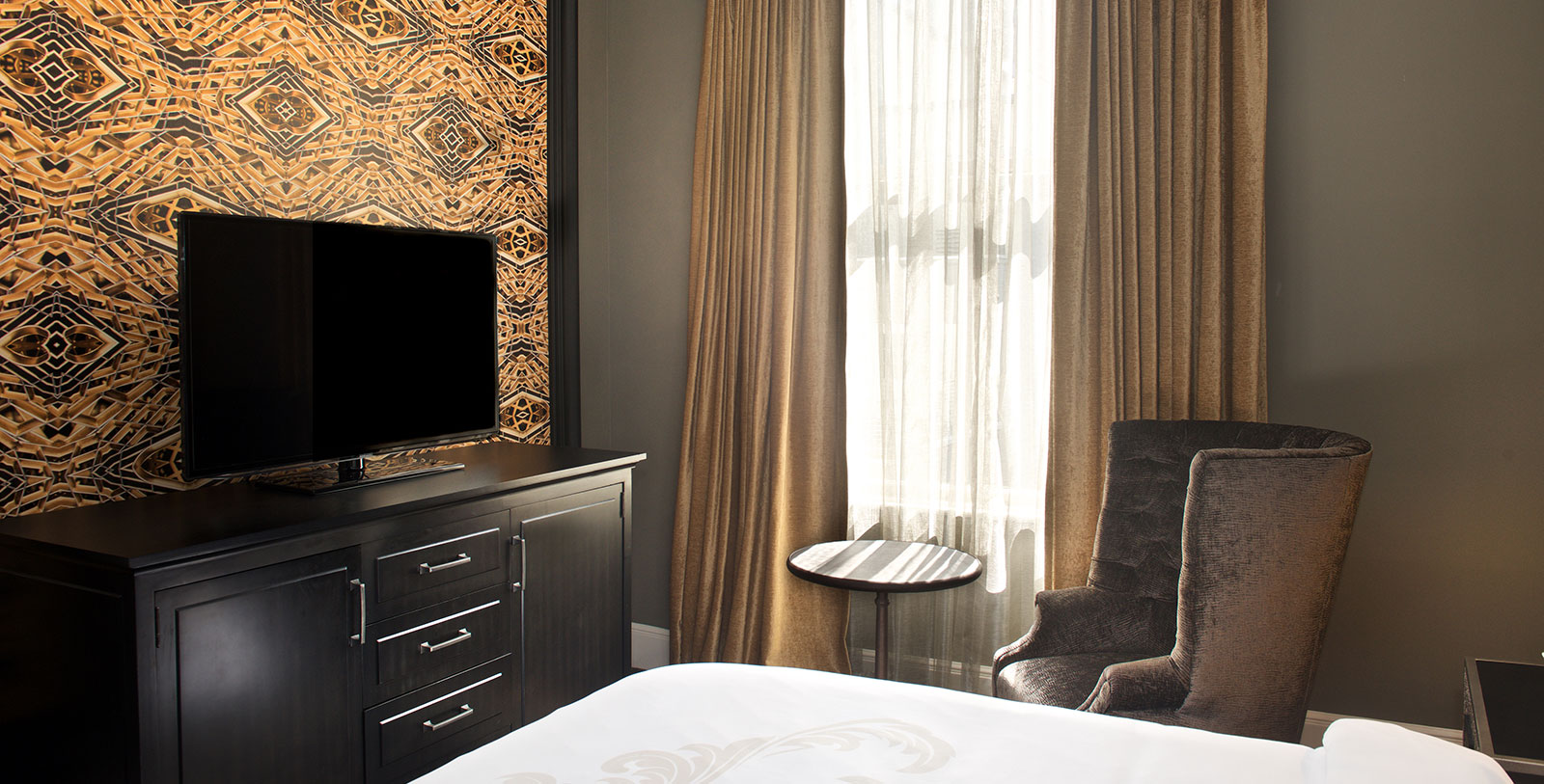 Image of Lobby Seating, Le Pavillon Hotel in New Orleans, Louisiana, 1907, Member of Historic Hotels of America, Hot Deals