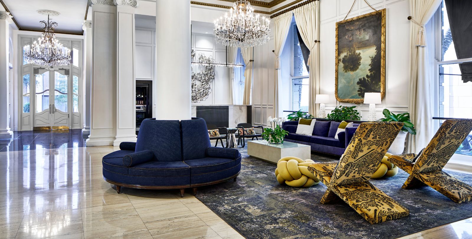 Discover the Renaissance Revival-style architecture of Le Pavillon, New Orleans, a Tribute Portfolio Hotel.
