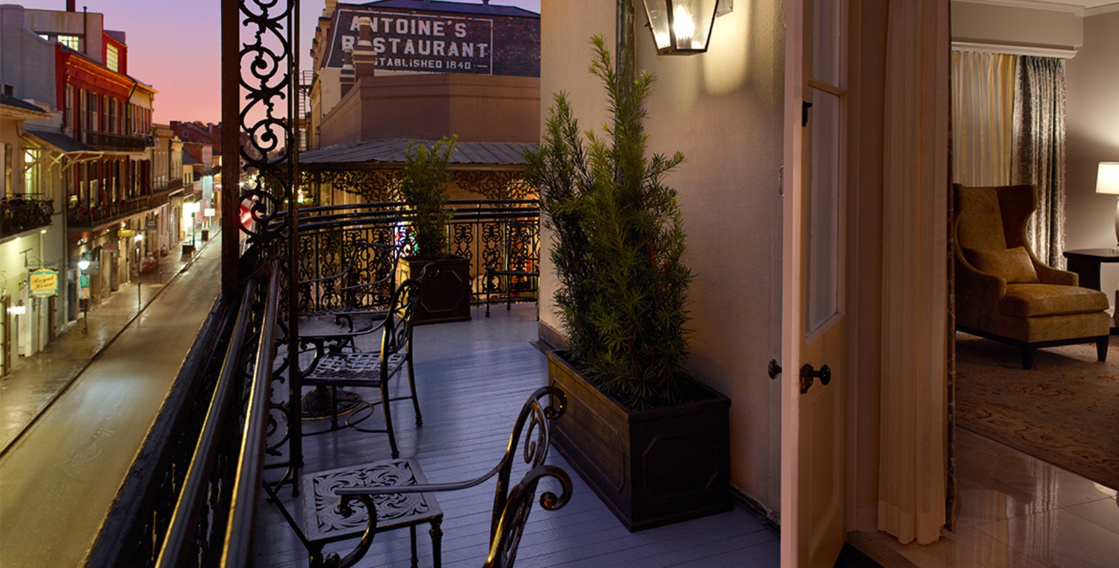 Explore the French Quarter and wander down Bourbon Street.