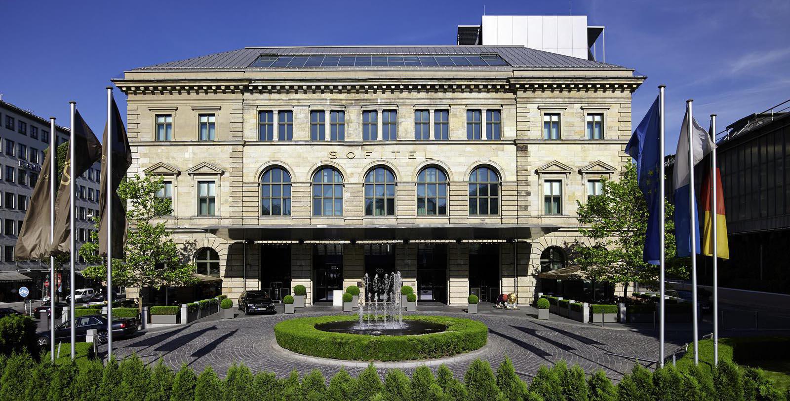 Image of Hotel Exterior Sofitel Munich Bayerpost, 1896, Member of Historic Hotels Worldwide, in Munich, Germany, Special Offers, Discounted Rates, Families, Romantic Escape, Honeymoons, Anniversaries, Reunions