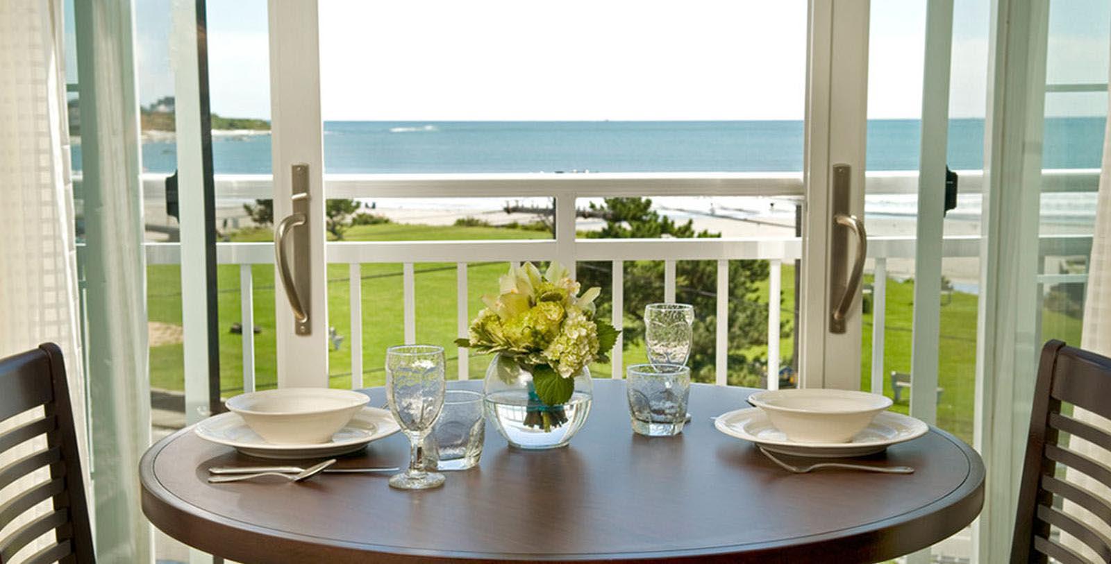 Image of Oceanview from Room, Newport Beach Hotel & Suites, Middletown, Rhode Island, 1940 Member of Historic Hotels of America, Hot Deals