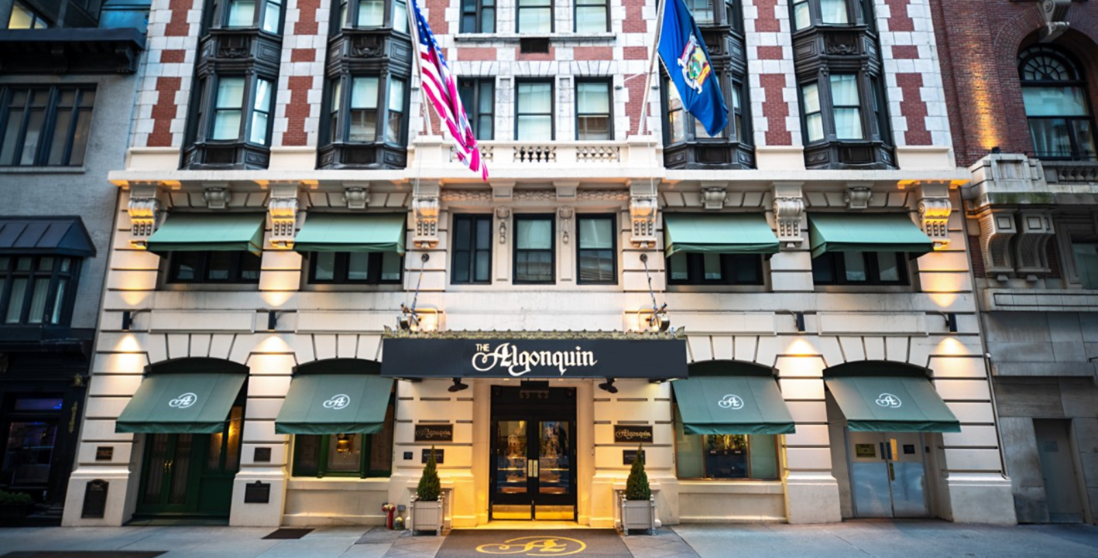 Image of exterior of The Algonquin Hotel Times Square, Autograph Collection, 1902, a Member of Historic Hotels of America since 2023 in New York, New York