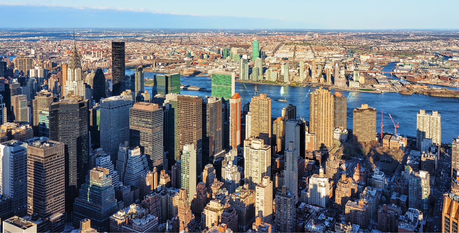 Explore Midtown Manhattan, home to the Chrysler Building, Grand Central Terminal, the Flatiron Building, and the Empire State Building.