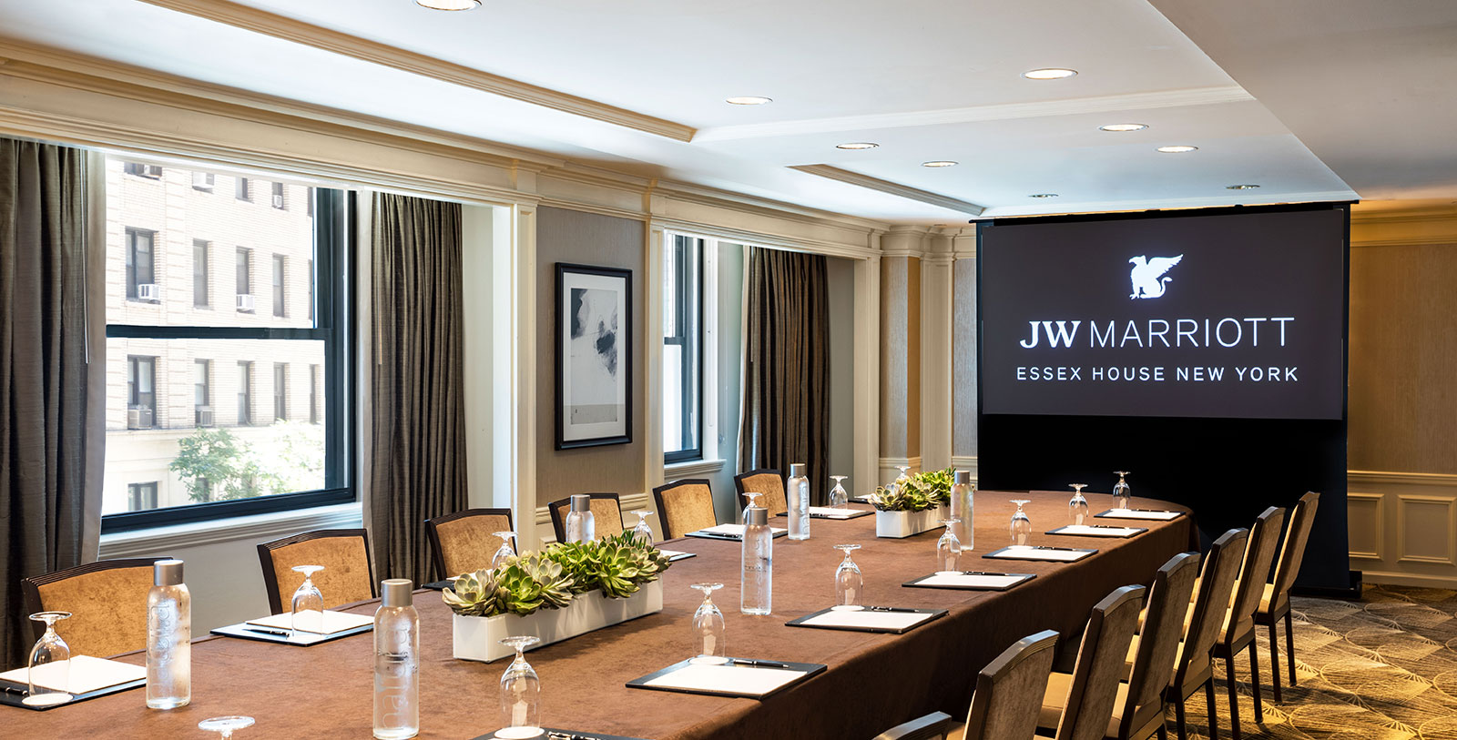 Image of Exterior, JW Marriott Essex House New York, New York, 1931, Member of Historic Hotels of America, Special Offers, Discounted Rates, Families, Romantic Escape, Honeymoons, Anniversaries, Reunions