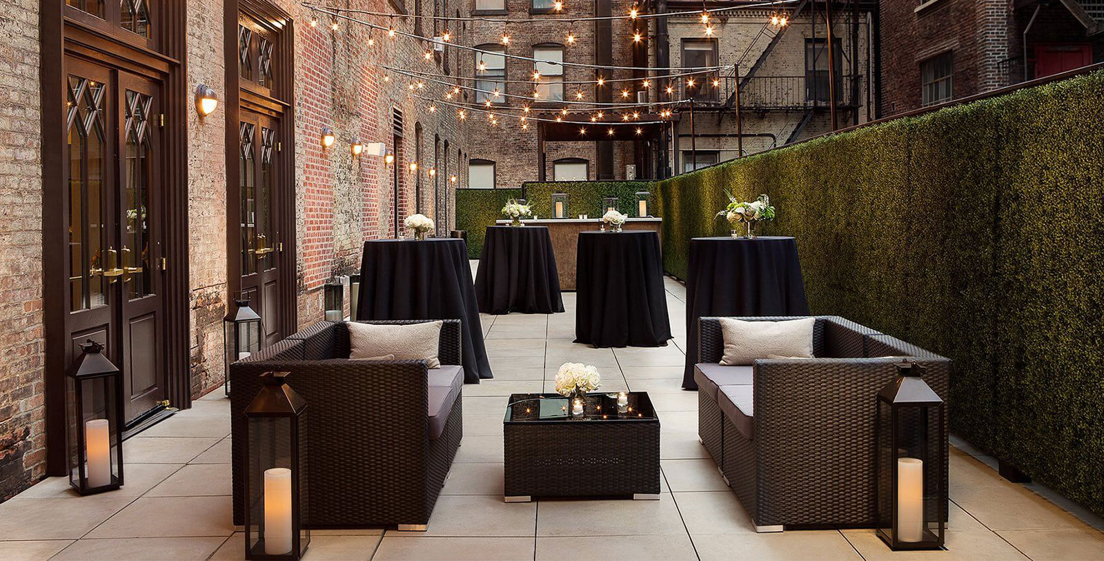 Image of Terrace Event Space at The Redbury New York, 1903, Member of Historic Hotels of America, in New York, New York, Weddings