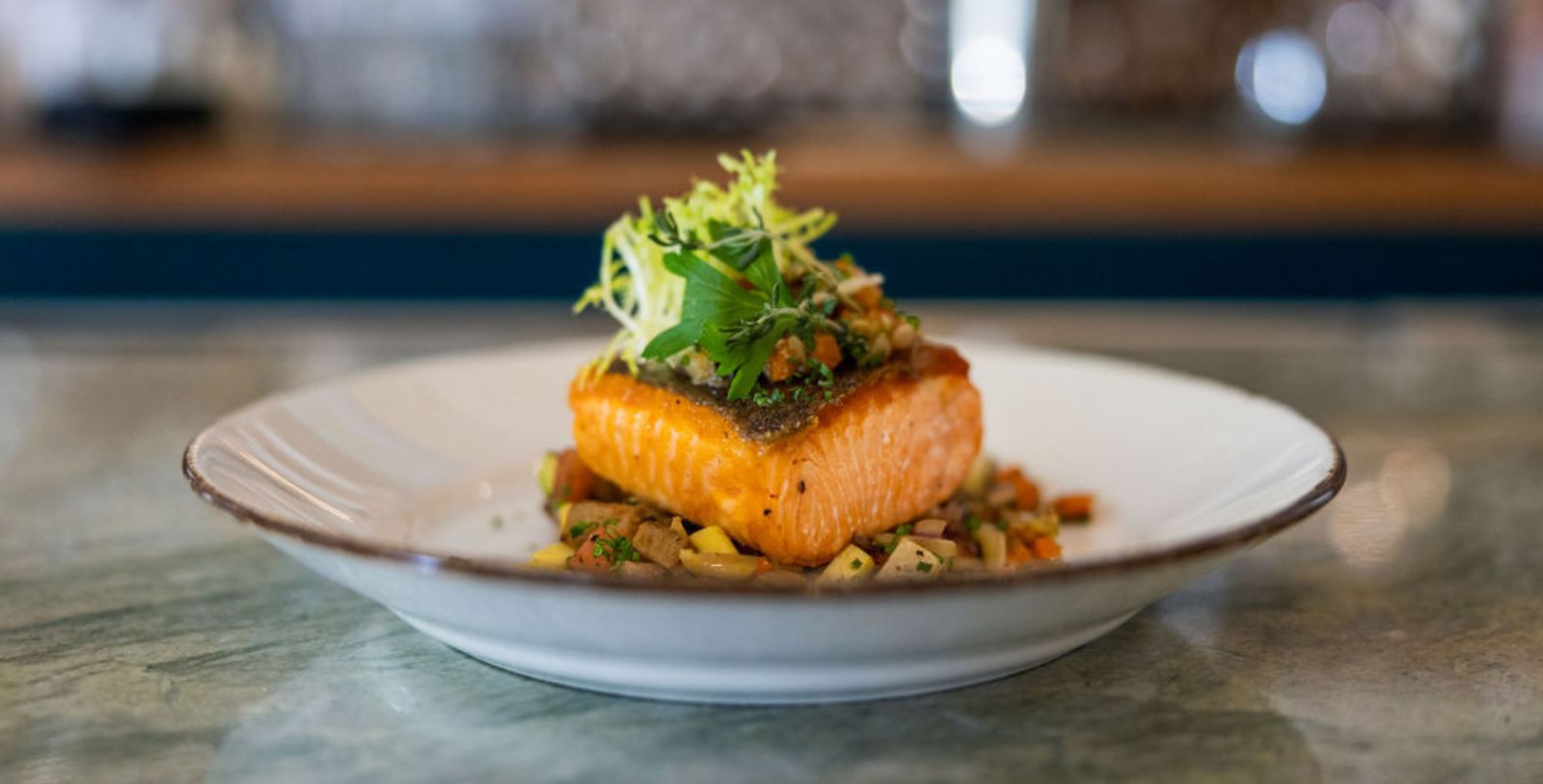 Taste fresh Mediterranean Cuisine at Hotel Shattuck Plaza’s restaurant, ZINO.