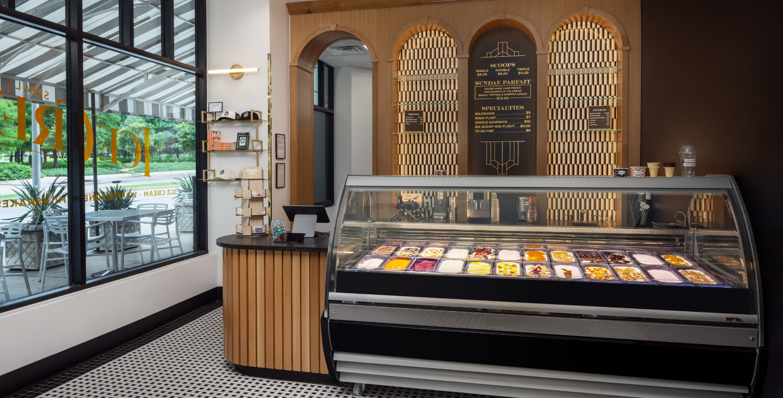 Taste local, small batch ice cream at Boom Town Creamery.