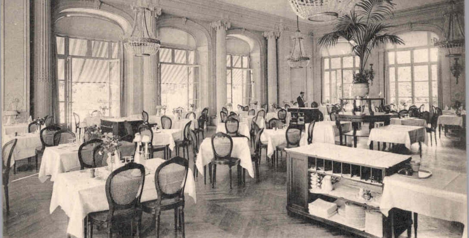 Discover the elegant architectural design of this historic hotel.