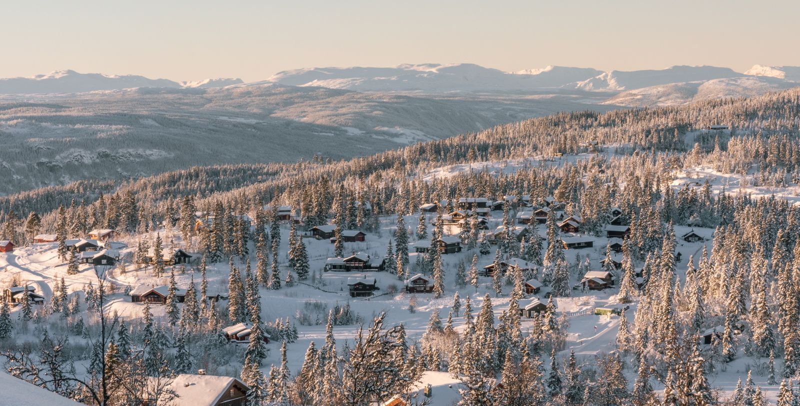 Aurdal, Norway is known for its stunning mountains and freshwater lakes that surround the region.