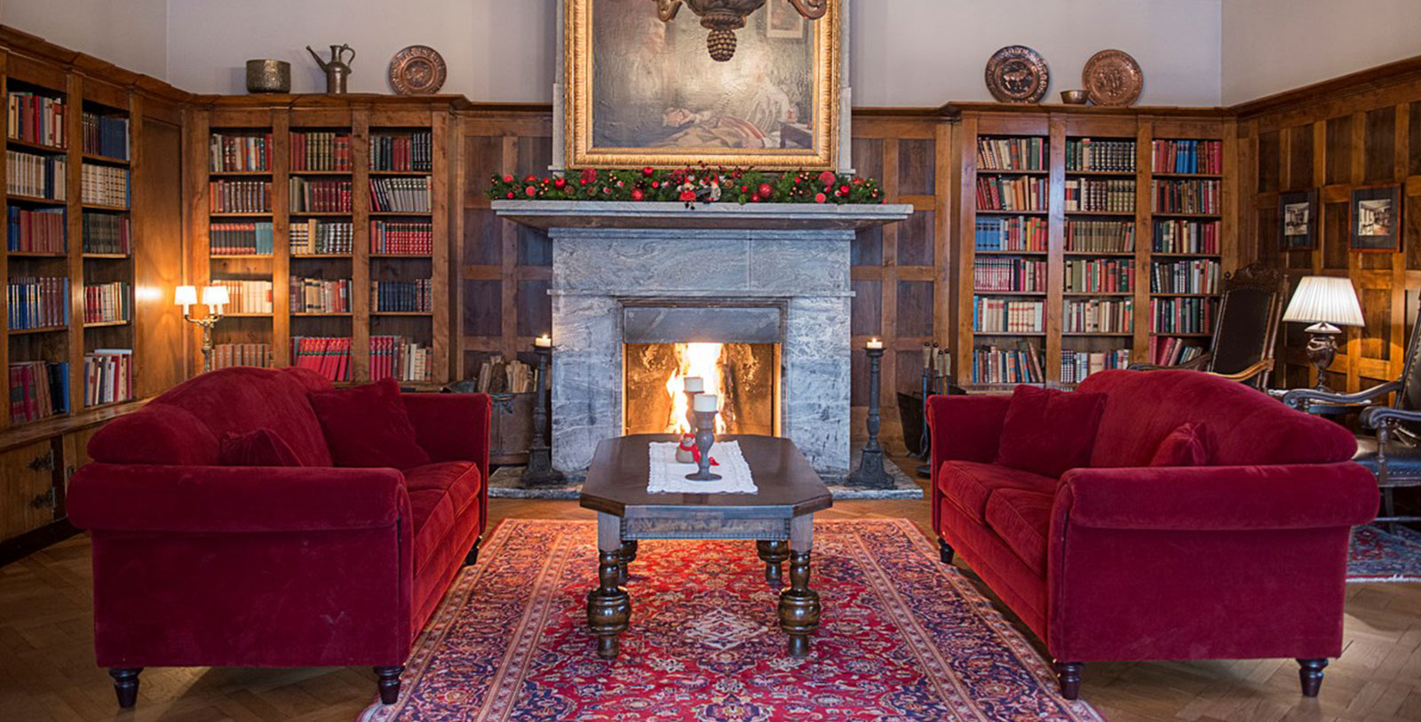 Explore the Akerhus Fortress (Akerhus Festning) along the shoreline of Oslo harbor.