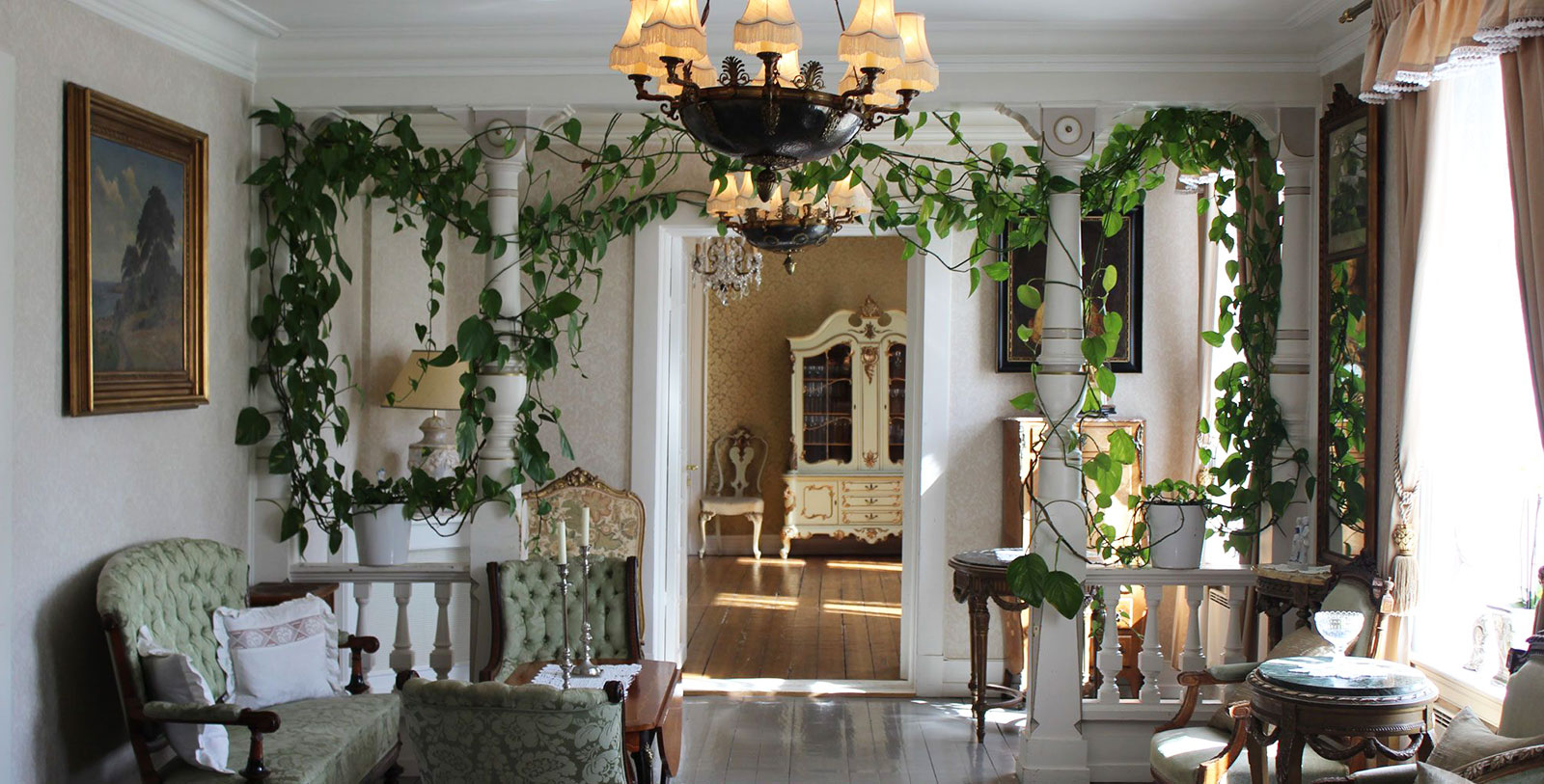 Image of Hotel Interiors, Losby Gods, 1744, Member of Historic Hotels Worldwide, in Finstadjordet, Norway, Hot Deals