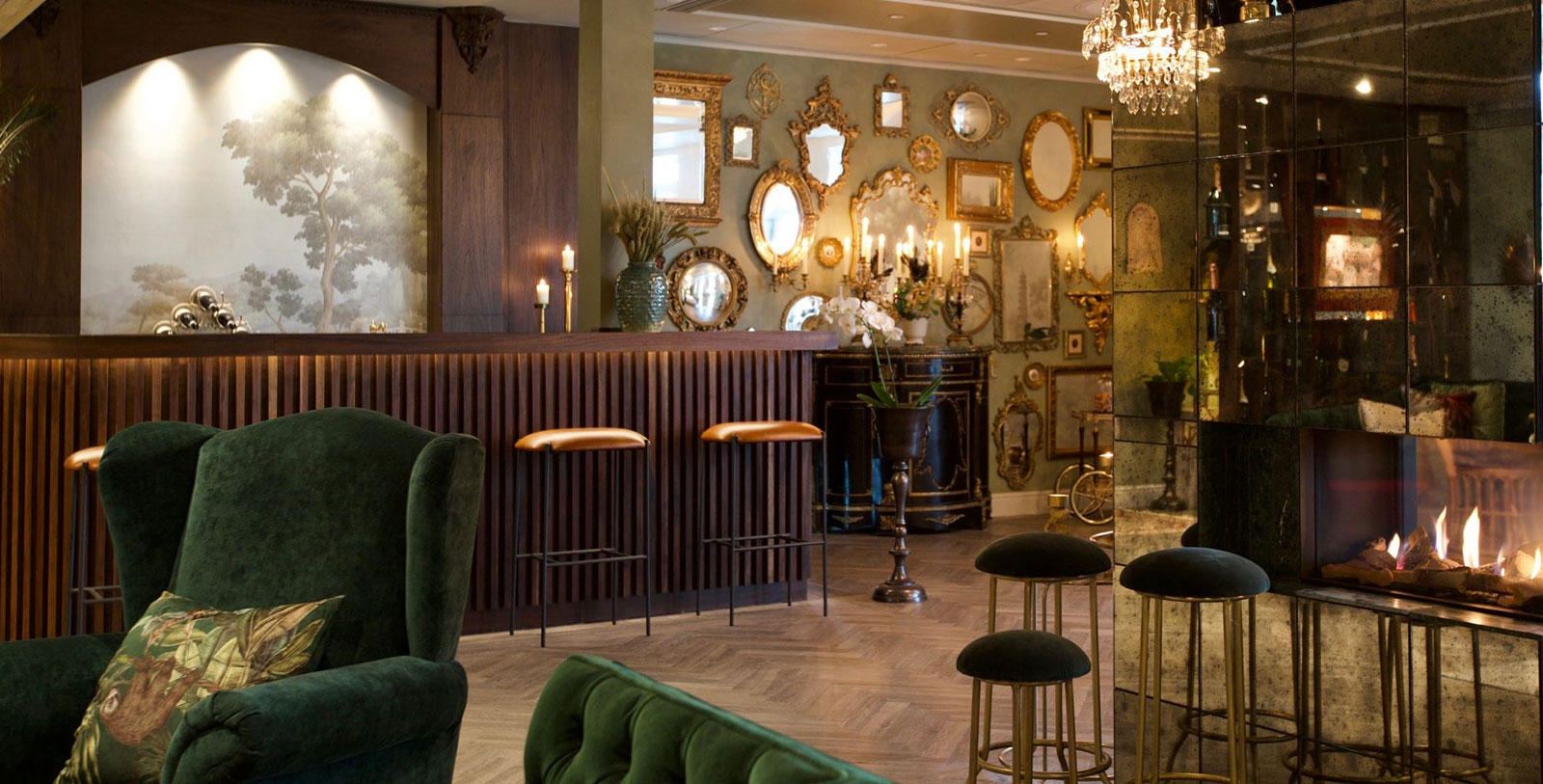 Image of Library Lounge, Losby Gods, 1744, Member of Historic Hotels Worldwide, in Finstadjordet, Norway, Explore