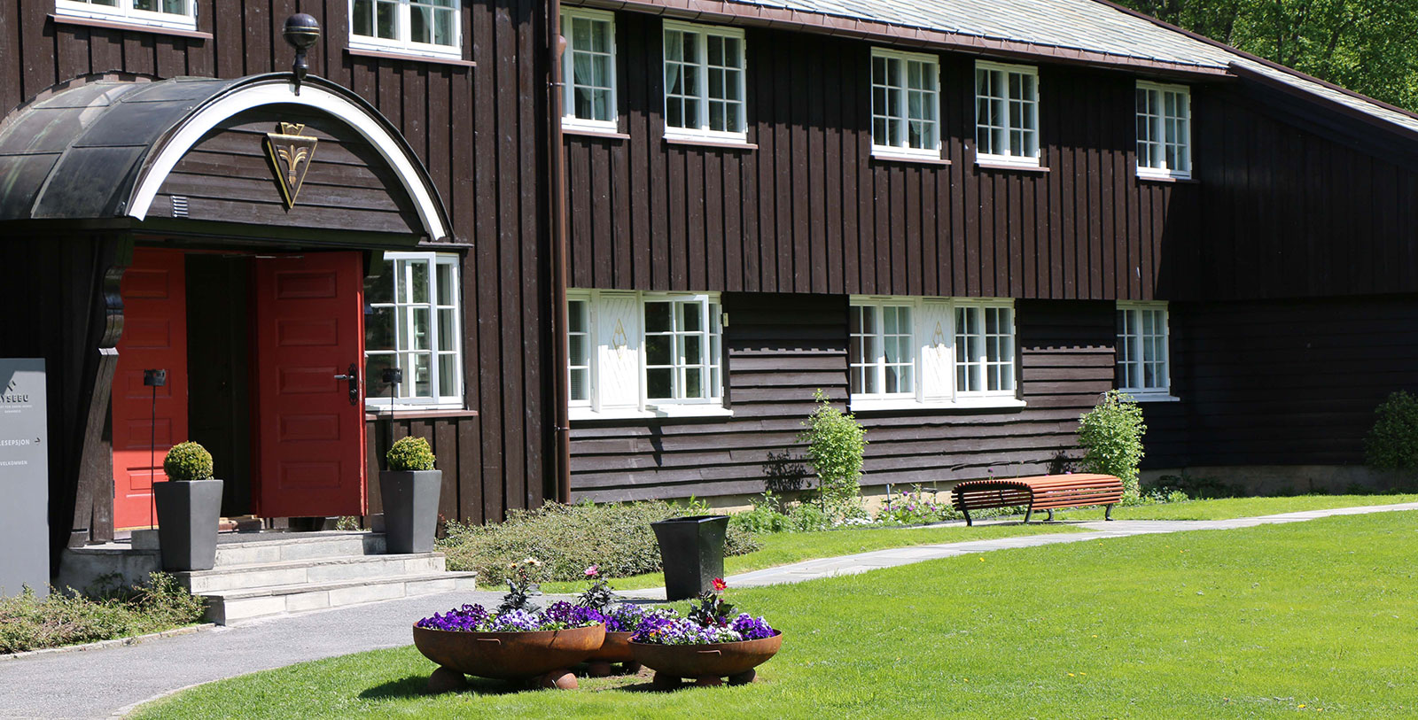 Image of Forest outside of Hotel Lysebu, 1946, Member of Historic Hotels Worldwide, in Oslo, Norway, Explore