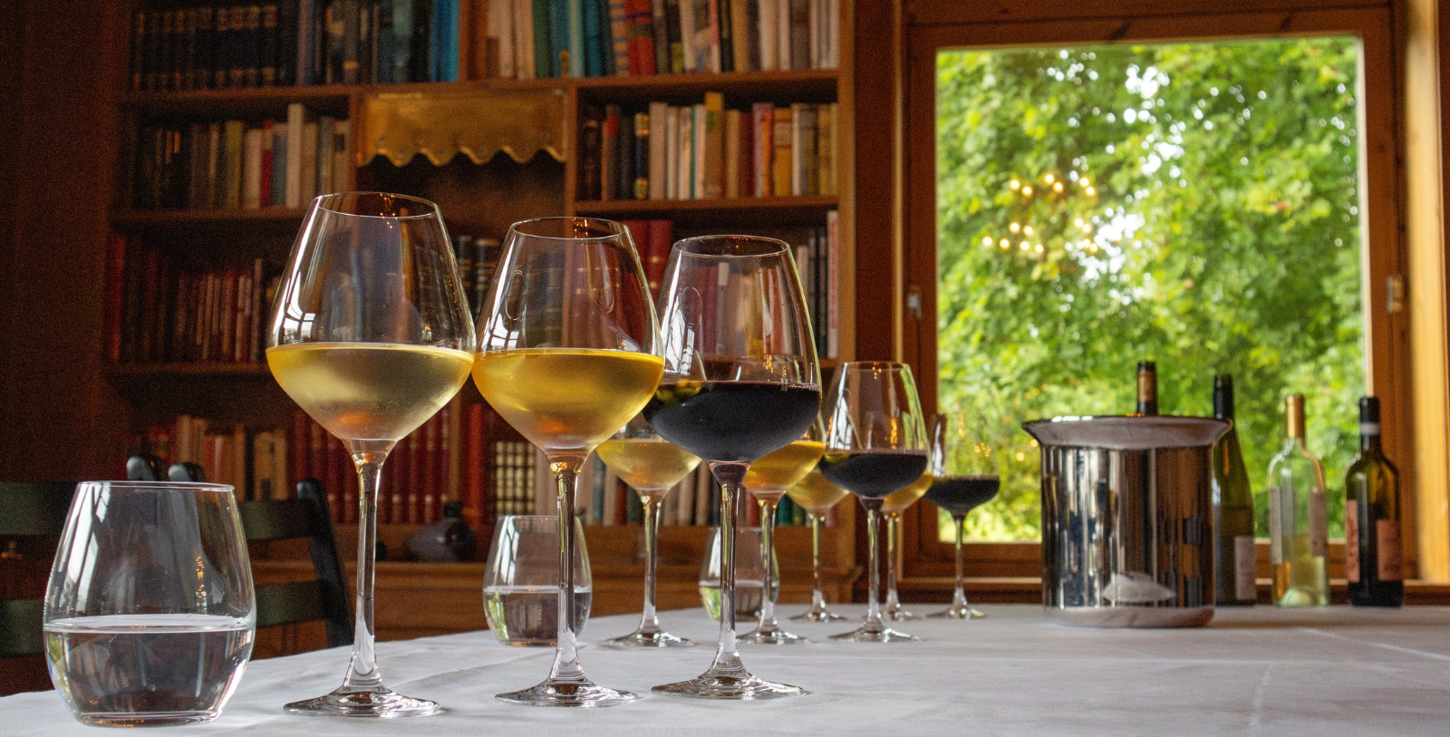 Taste a seasonal four-course dinner or elegant afternoon tea in the hotel's dining rooms.