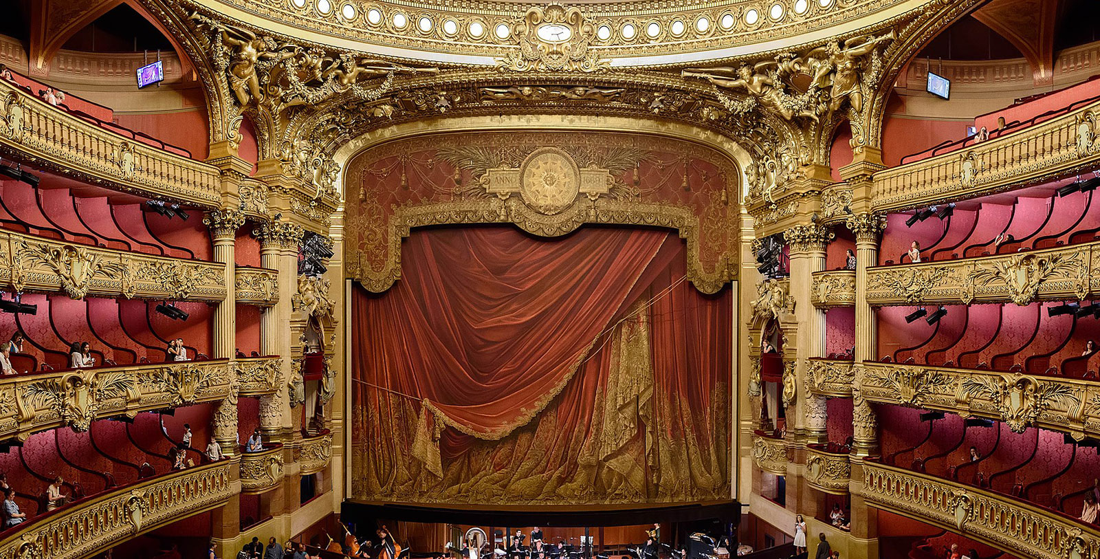 Experience a ballet or opera performance at the Palais Garnier.