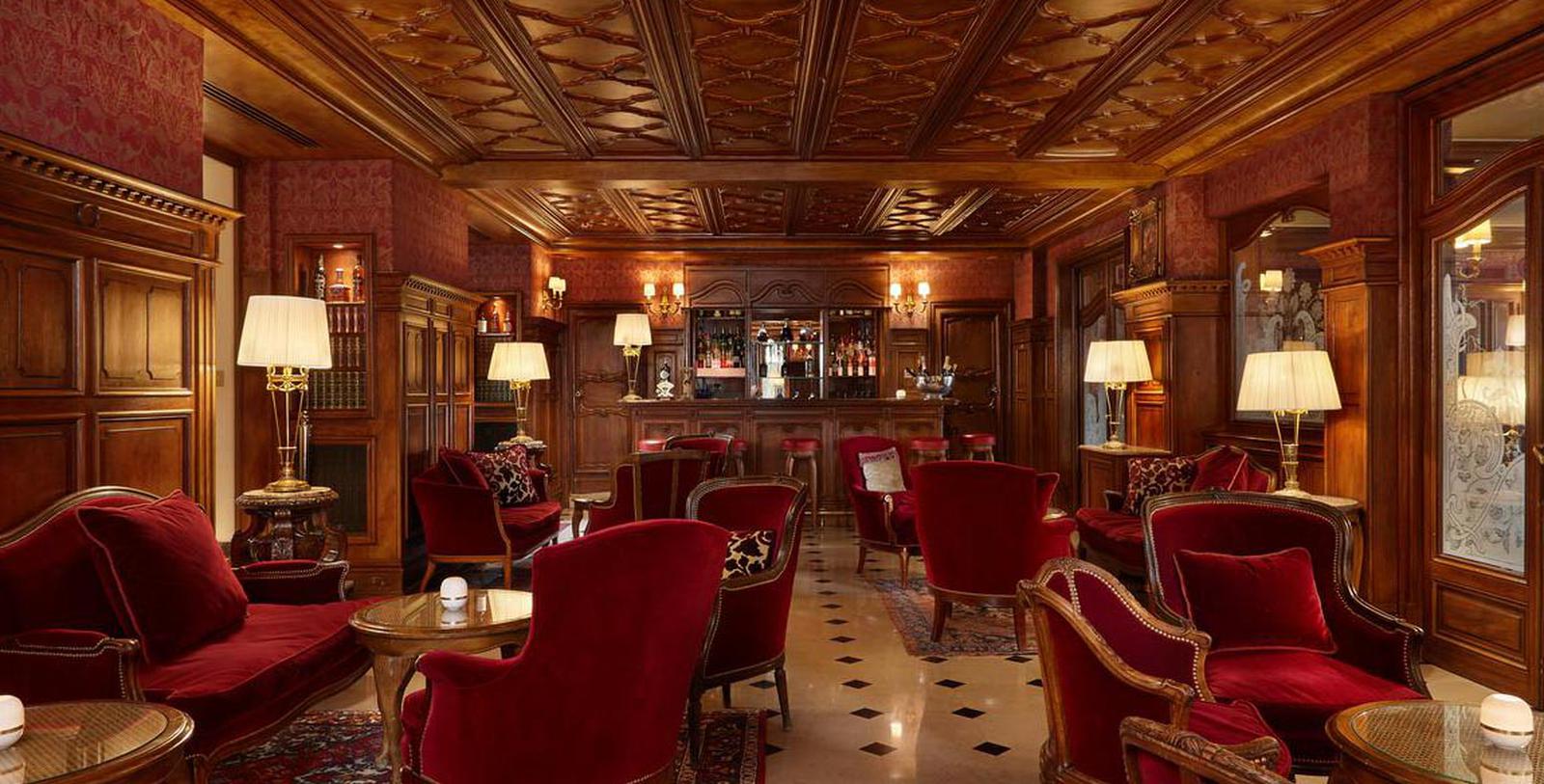 Image of English Bar, Hotel Regina Louvre, Paris, France, 1900, Member of Historic Hotels Worldwide, Special Occasions