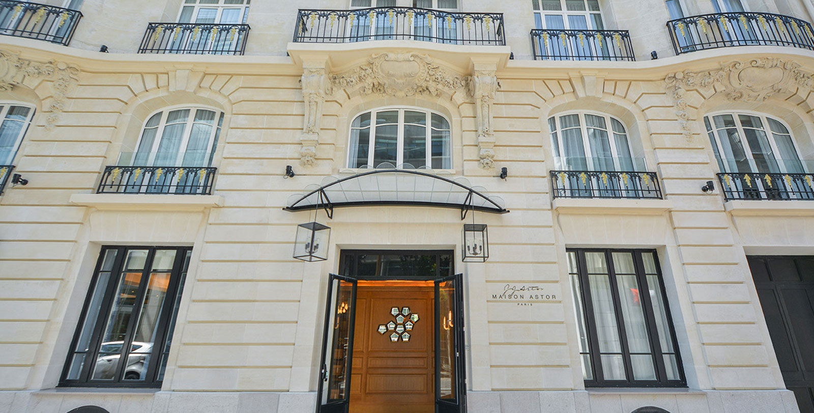 Image of Hotel Entrance Maison Astor Paris, Curio Collection by Hilton, 1907, Member of Historic Hotels Worldwide, in Paris, France, Overview