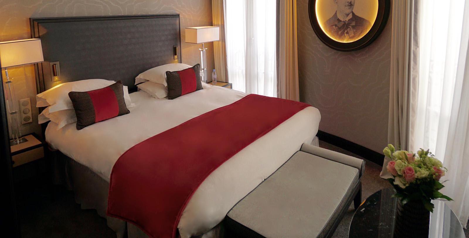 Image of Guestroom Interior Maison Astor Paris, Curio Collection by Hilton, 1907, Member of Historic Hotels Worldwide, in Paris, France, Accommodations