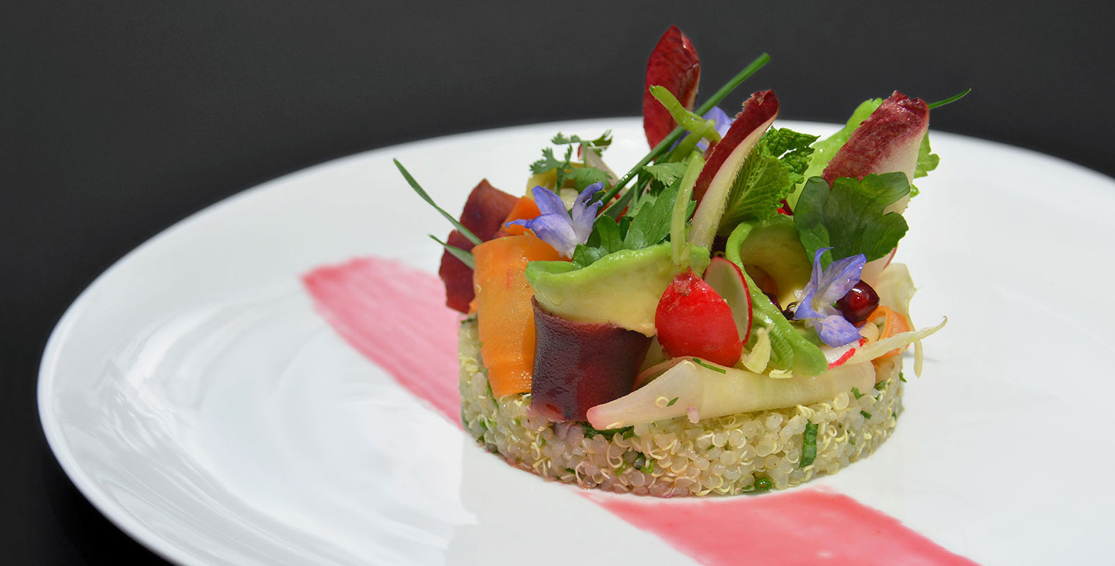 Taste some intricate entrees at La Salle à Manger.