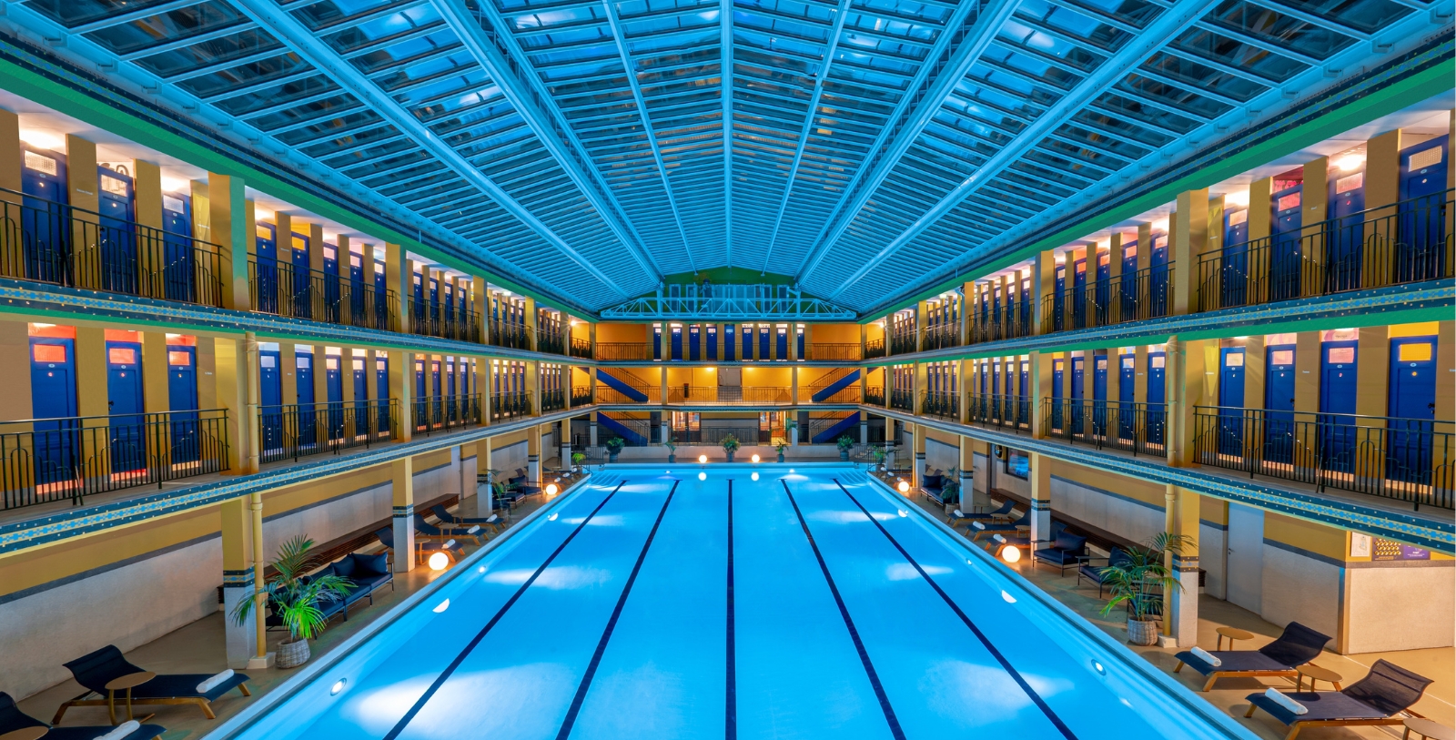 Image of Pool Hôtel Molitor Paris - MGallery by Sofitel, 1929, Member of Historic Hotels Worldwide, in Paris, France, Overview