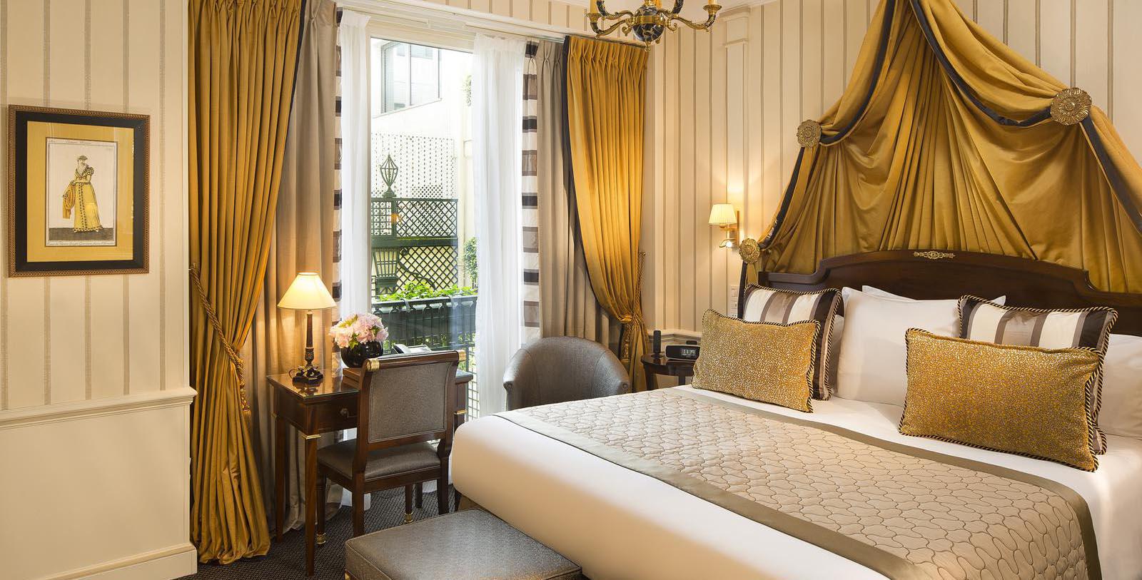 Image of Guestroom Interior, Hotel Napoleon Paris, France, 1928, Member of Historic Hotels Worldwide, Accommodations