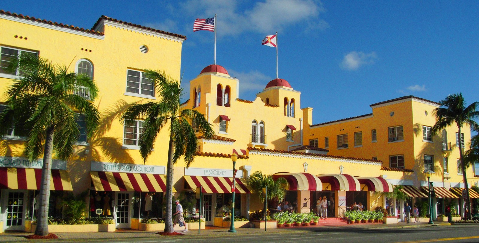 Image of Hotel Exterior at Colony Hotel & Cabana Club, 1926, Member of Historic Hotels of America, in Delray Beach, Florida, Overview