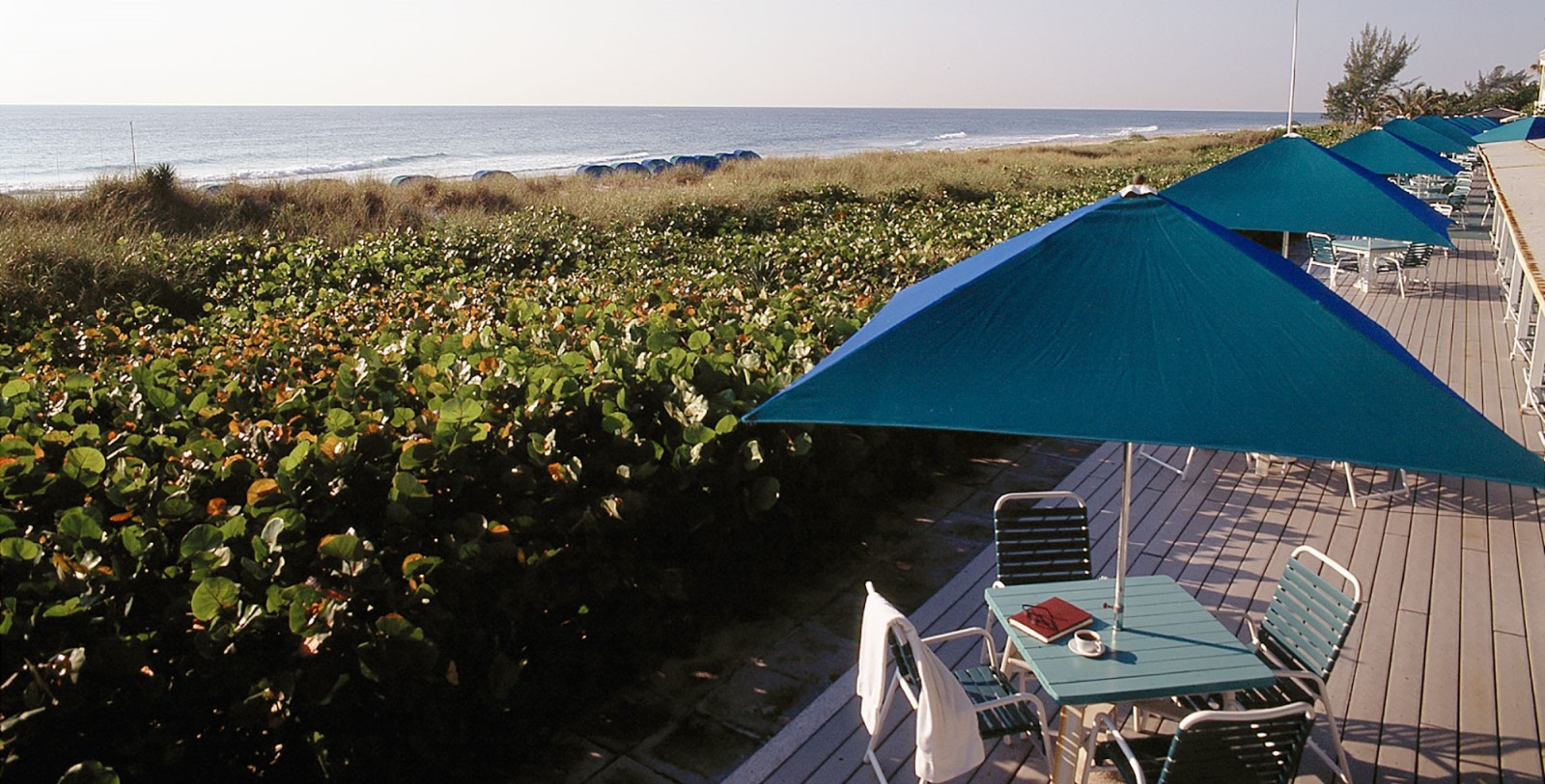 Experience all that the Cabaña Club has to offer and enjoy the 250 feet of private beach.