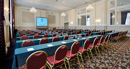 Image of Meeting room classroom setup Embassy Suites by Hilton Portland Downtown, 1912, Member of Historic Hotels of America, in Portland, Oregon, Special Occasions