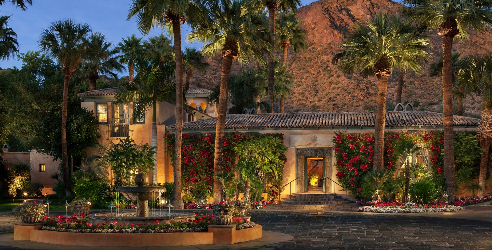 Image of Entrance to Royal Palms Resort and Spa, 1948, Member of Historic Hotels of America, in Phoenix Arizona, Overview