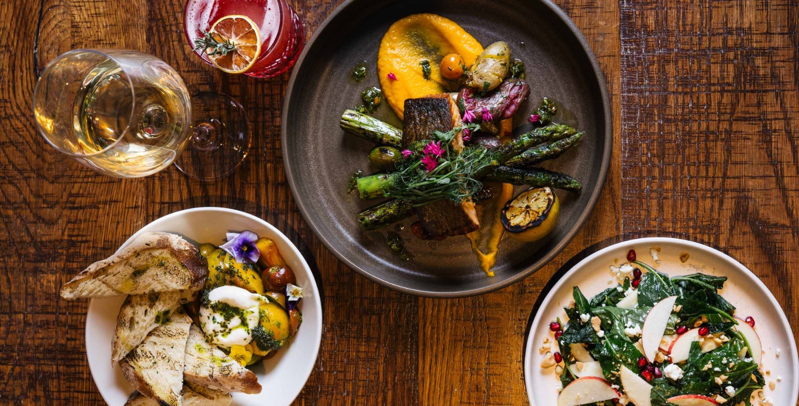 Taste the Mediterranean-style food of T. Cook's.