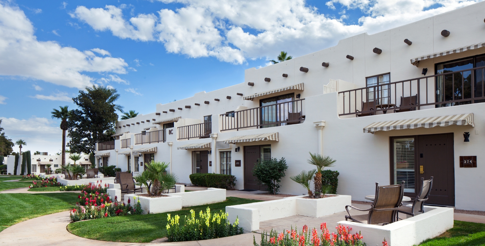 Image of king-size Adobe Terrace guestroom at The Wigwam, 1929, Member of Historic Hotels of America, in Litchfield Park, Arizona, Accommodations