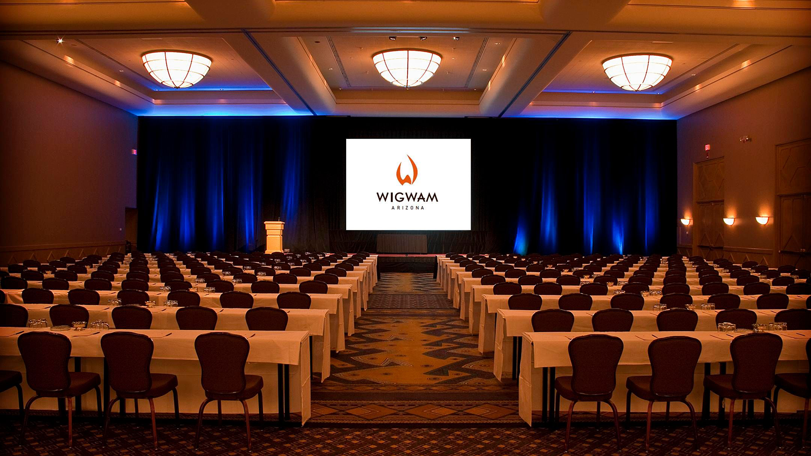 Image of Wigwam Ballroom at The Wigwam, 1929, Member of Historic Hotels of America, in Litchfield Park, Arizona, Special Occasions Image of Boardroom at The Wigwam, 1929, Member of Historic Hotels of America, in Litchfield Park, Arizona, Special Occasions