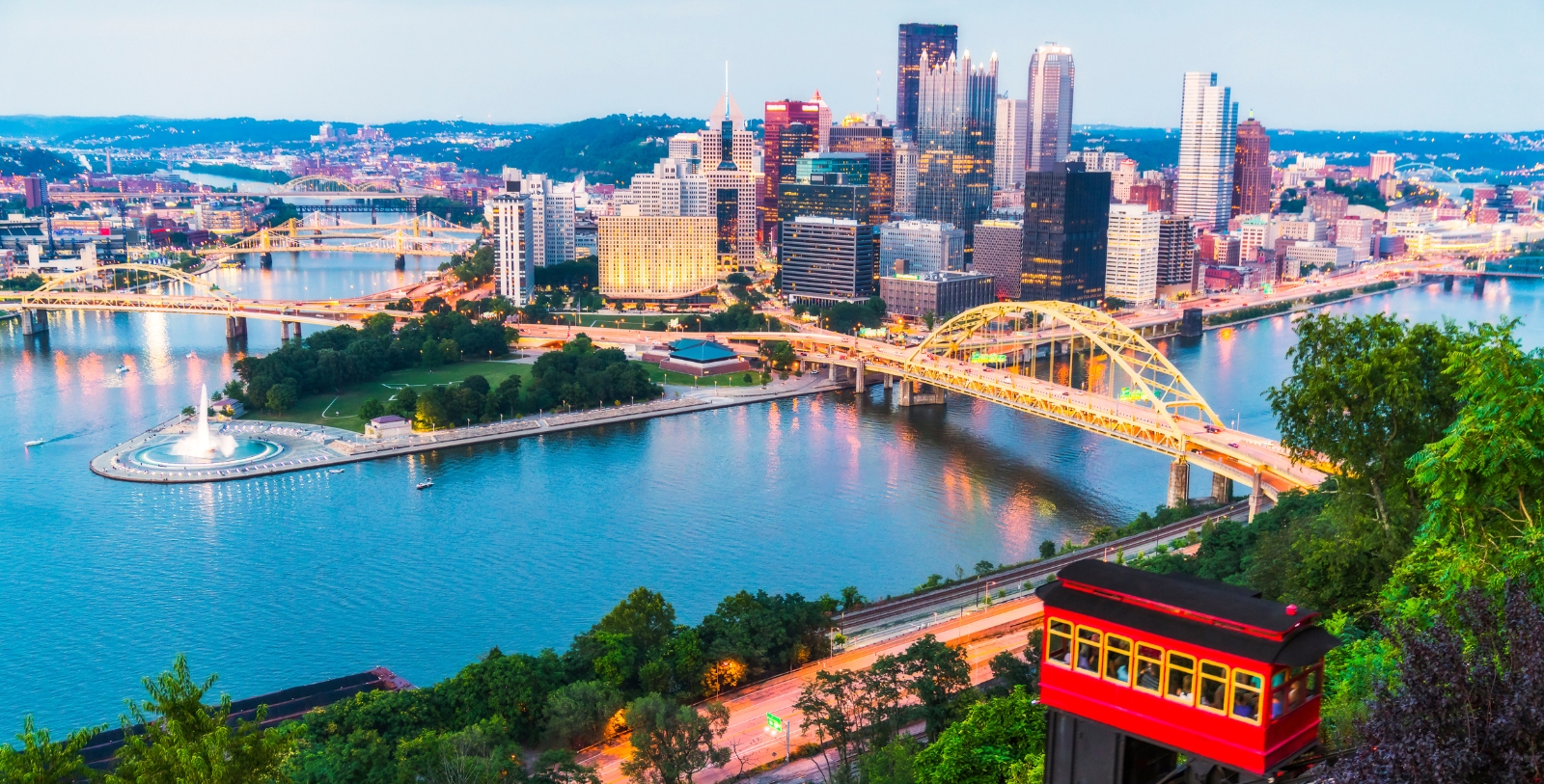 Experience Market Square, Point State Park, the Andy Warhol Museum, and the Benedum Center for the Performing Arts just steps away.