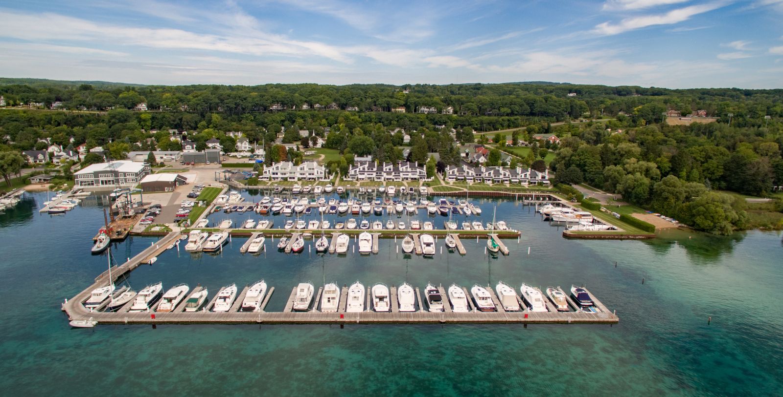 Harbor Springs, Michigan, home to one of the Great Lakes, Lake Michigan.