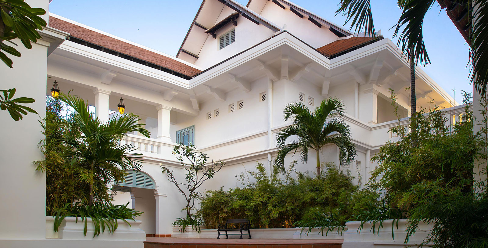 Image of Hotel Exterior Raffles Hotel Le Royal, 1929, Member of Historic Hotels Worldwide, in Phnom Penh, Cambodia, Discover