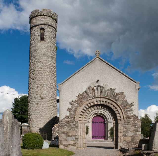Castledermot Round Tower And St. James' Church