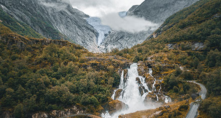 Briksdalsbreen Glacier
