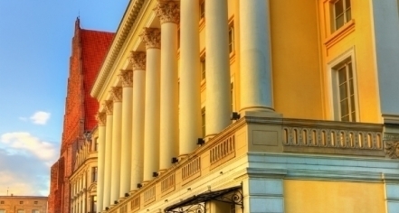 Image Of The Wroclaw Opera In Wroclaw, Poland