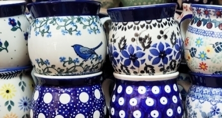 Image Of Boleslawiec Pottery In Poland