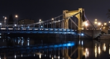 Image Of Grunwaldzki Bridge In Wroclaw, Poland