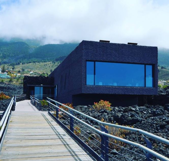 The Interpretation Center of The Caños De Fuego Volcano Cavities